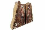 Tall, Red And Yellow Jasper Bookends - Marston Ranch, Oregon #199155-2